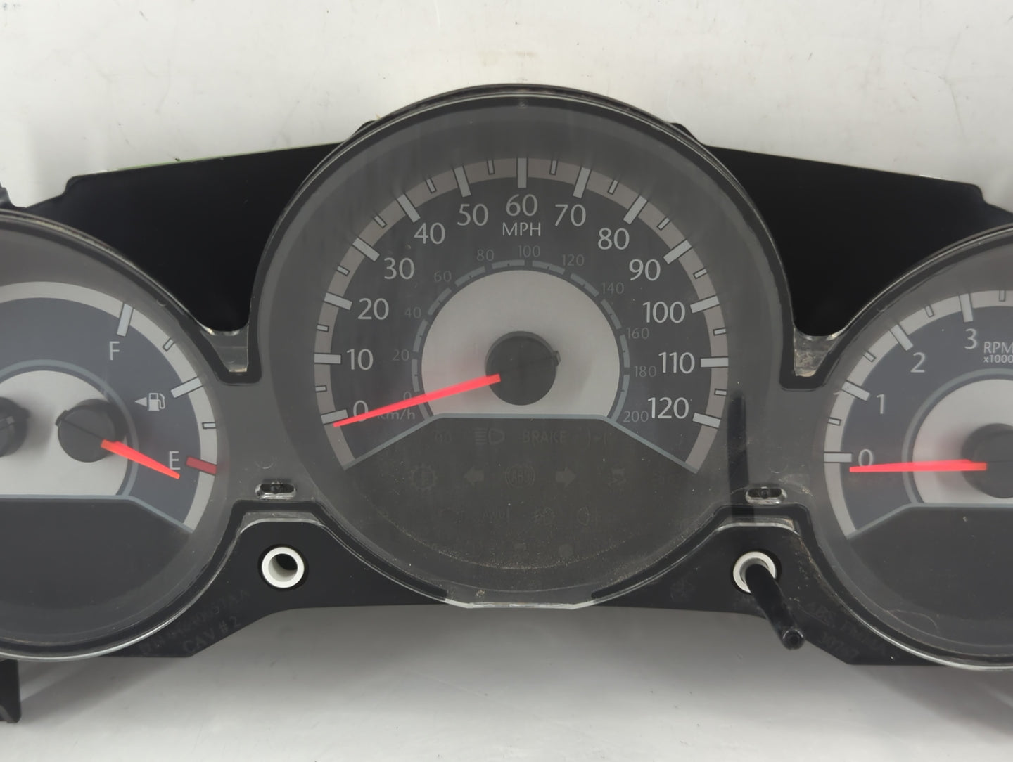 2011 Chrysler 200 Instrument Cluster Speedometer Gauges P/N:P56046514AC Fits Fits 2005 2006 OEM Used Auto Parts - Oemusedaut