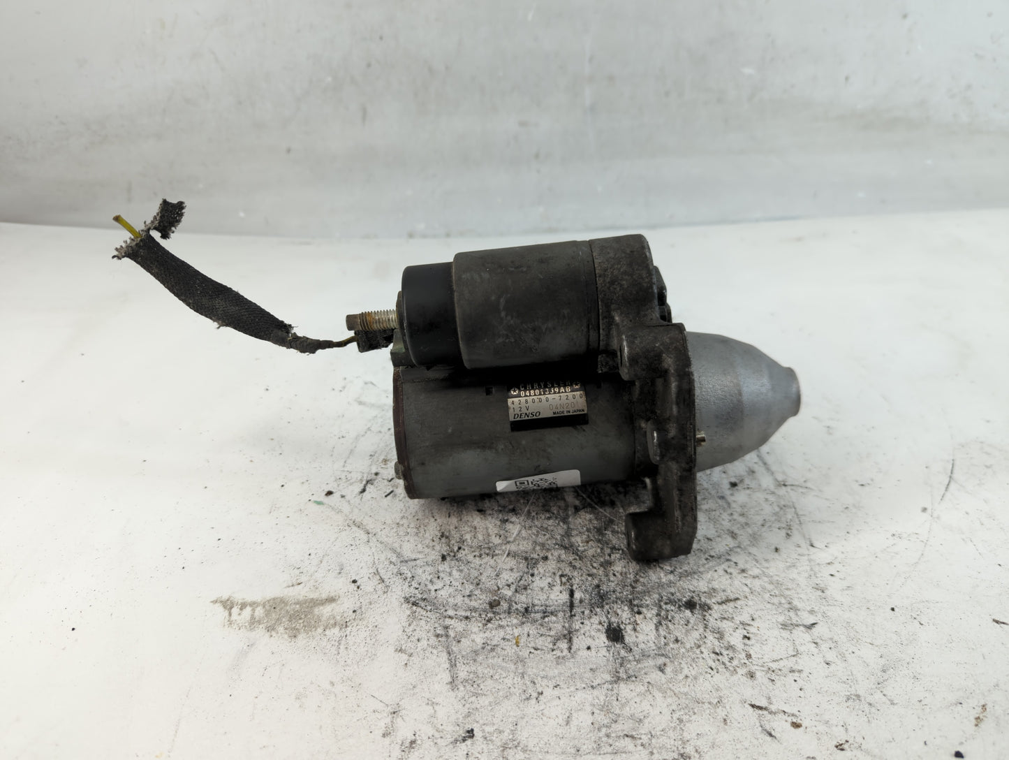 2011-2014 Chrysler 200 Car Starter Motor Solenoid OEM P/N:428000-7200 0481839AB Fits Fits 2011 2012 2013 2014 OEM Used Auto 