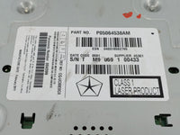 2011 Chrysler 300 Radio AM FM Cd Player Receiver Replacement P/N:P05064538AM Fits OEM Used Auto Parts - Oemusedautoparts1.co