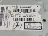 2011 Chrysler 300 Radio AM FM Cd Player Receiver Replacement P/N:P05064542AM Fits OEM Used Auto Parts - Oemusedautoparts1.co