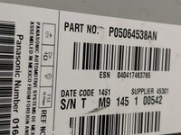 2011 Chrysler 300 Radio AM FM Cd Player Receiver Replacement P/N:P05064538AN Fits OEM Used Auto Parts - Oemusedautoparts1.co