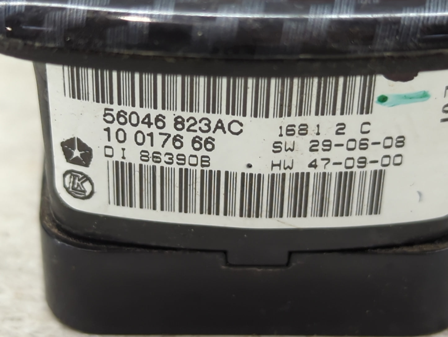 2011-2014 Chrysler 300 Master Power Window Switch Replacement Driver Side Left P/N:56046823AC Fits OEM Used Auto Parts - Oem
