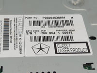 2011 Chrysler 300 Radio AM FM Cd Player Receiver Replacement P/N:P05064538AM CQ-UC00E0GX Fits OEM Used Auto Parts - Oemuseda