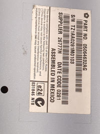 2011-2014 Chrysler 300 Information Radio Display Screen 1494751 - Oemusedautoparts1.com