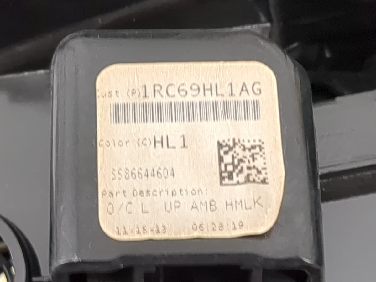 2011-2012 Chrysler 300 Overhead Roof Console Tan - Oemusedautoparts1.com