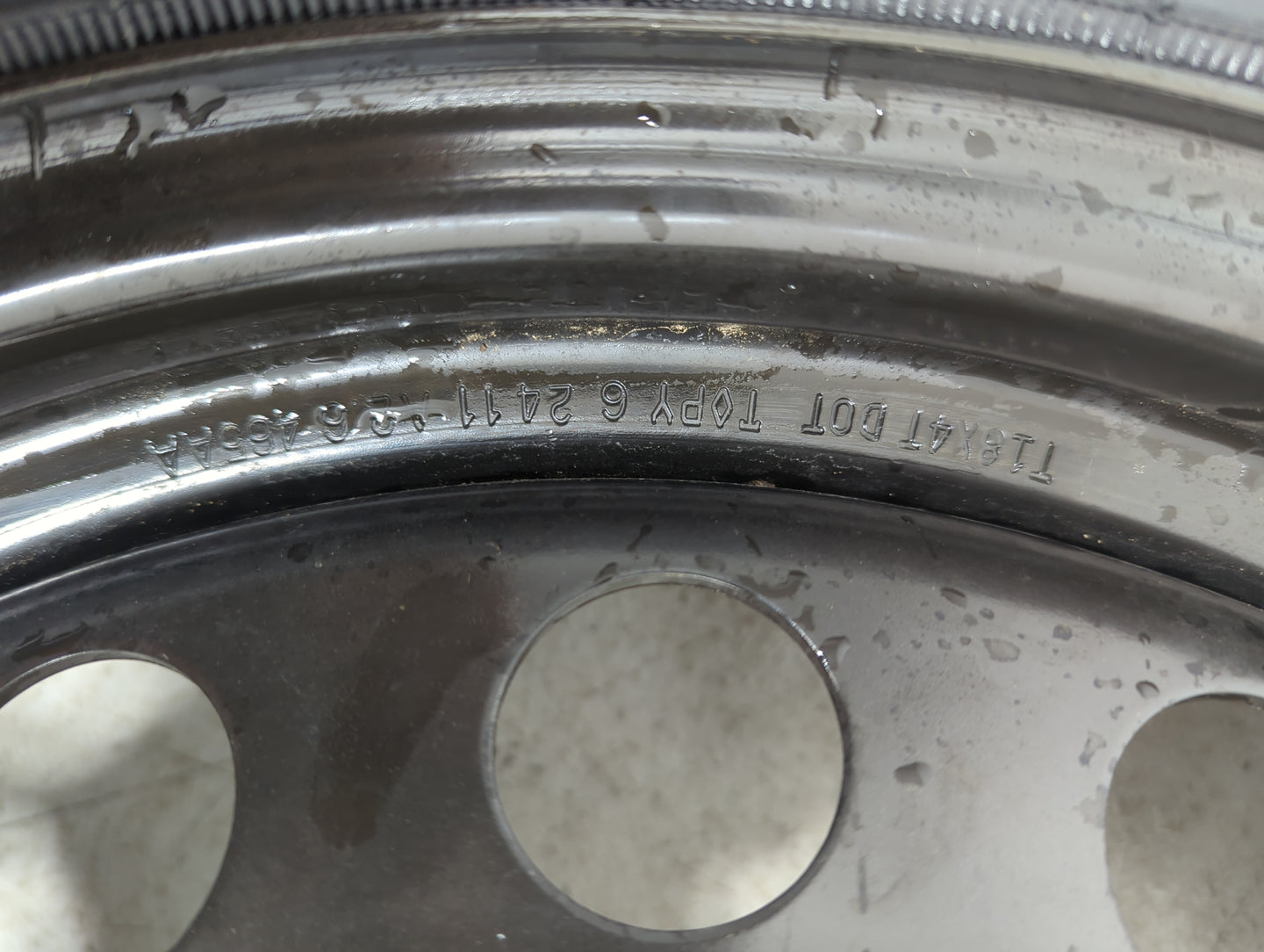 2005-2022 Chrysler 300 Spare Donut Tire Wheel Rim Oem 5036813 - Oemusedautoparts1.com