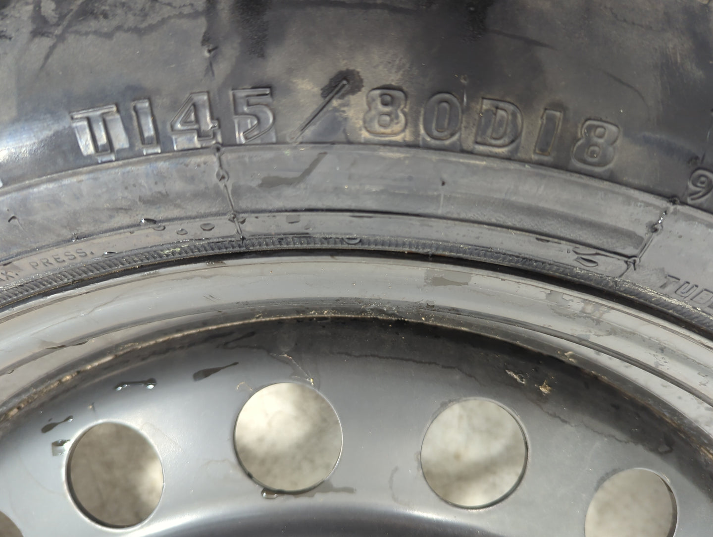2005-2022 Chrysler 300 Spare Donut Tire Wheel Rim Oem 5036813 - Oemusedautoparts1.com