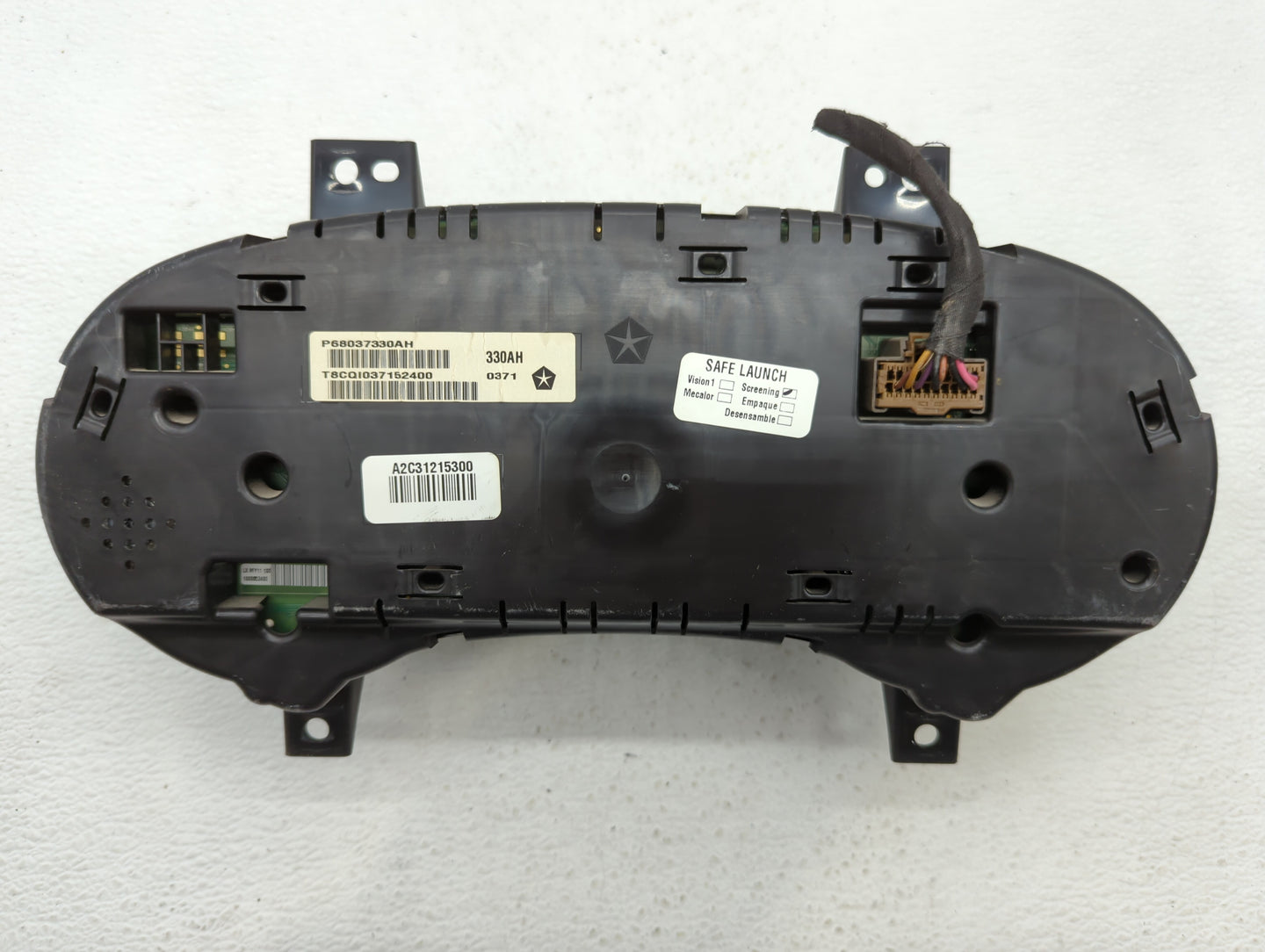 2011 Chrysler 300 Instrument Cluster Speedometer Gauges P/N:P68037330AH Fits OEM Used Auto Parts - Oemusedautoparts1.com