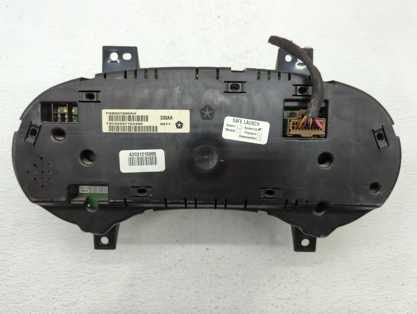 2011 Chrysler 300 Instrument Cluster Speedometer Gauges P/N:P68037330AH Fits OEM Used Auto Parts - Oemusedautoparts1.com