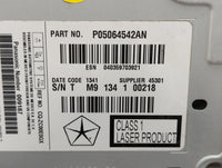 2011 Chrysler 300 Radio AM FM Cd Player Receiver Replacement P/N:P05064542AN Fits OEM Used Auto Parts - Oemusedautoparts1.co