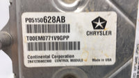 2011 Chrysler Chrysler 200 PCM Engine Control Computer ECU ECM PCU OEM P/N:P05150628AB Fits OEM Used Auto Parts - Oemusedaut