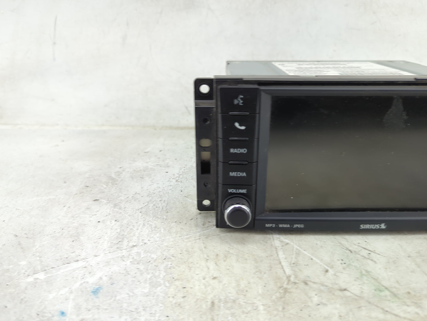2011 Chrysler Town and Country Radio AM FM Cd Player Receiver Replacement P/N:P05064829AG Fits OEM Used Auto Parts - Oemused