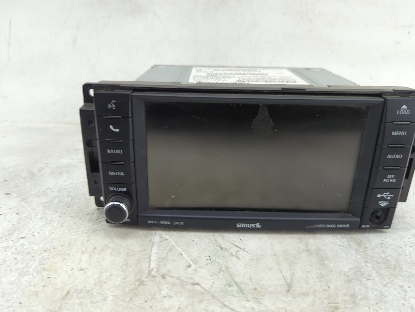 2011 Chrysler Town and Country Radio AM FM Cd Player Receiver Replacement P/N:P05064829AG Fits OEM Used Auto Parts - Oemused