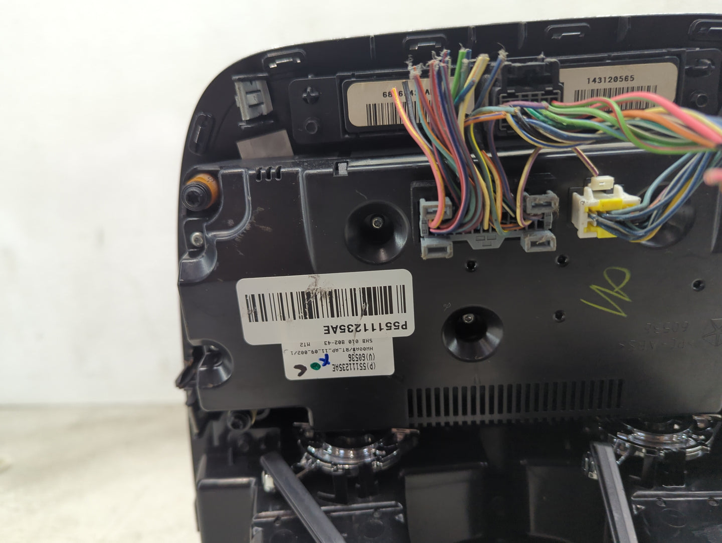 2011 Chrysler Town and Country Climate Control Module Temperature AC/Heater Replacement P/N:P55111235AE 55111235AE Fits OEM 