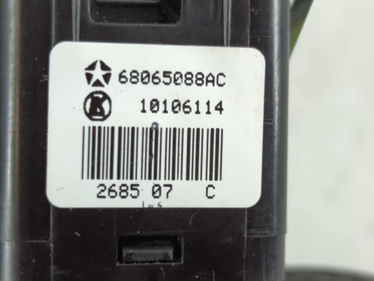 2008-2011 Chrysler Town & Country Master Power Window Switch Replacement Driver Side Left P/N:68065088AC Fits OEM Used Auto 