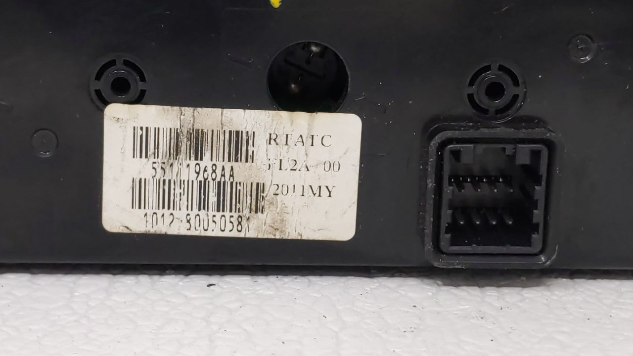2011-2012 Chrysler Town & Country Climate Control Module Temperature AC/Heater Replacement P/N:P55111236AE 55111968AA Fits O