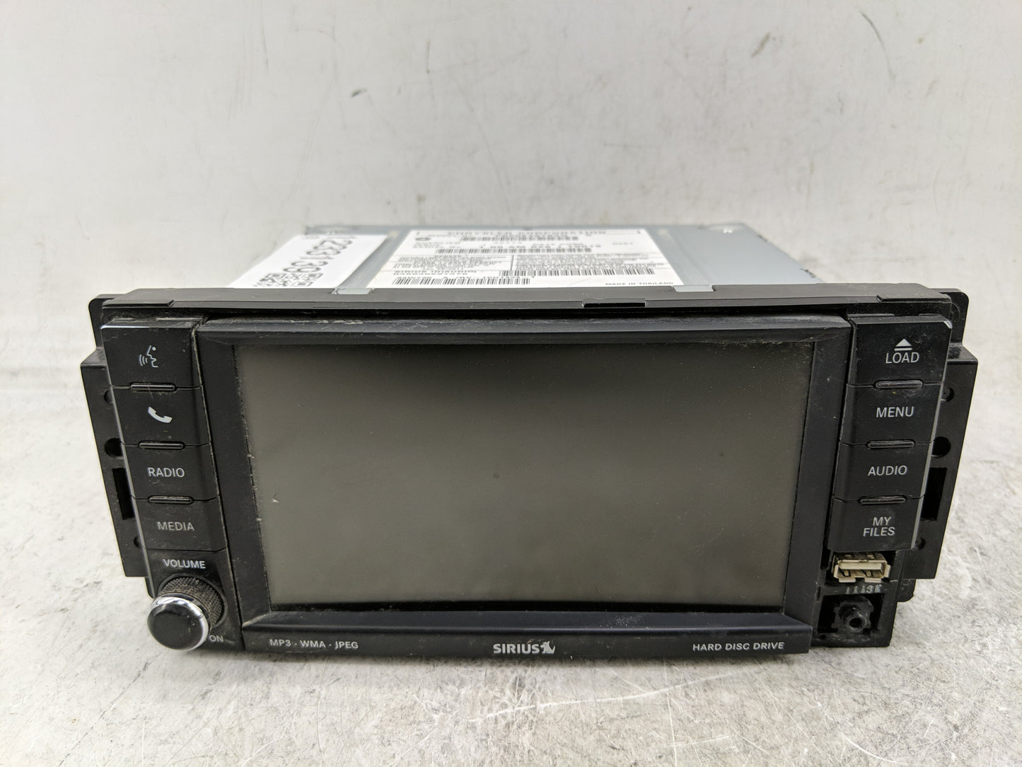 2011 Chrysler Town & Country Radio AM FM Cd Player Receiver Replacement P/N:P05064879AG Fits OEM Used Auto Parts - Oemusedau
