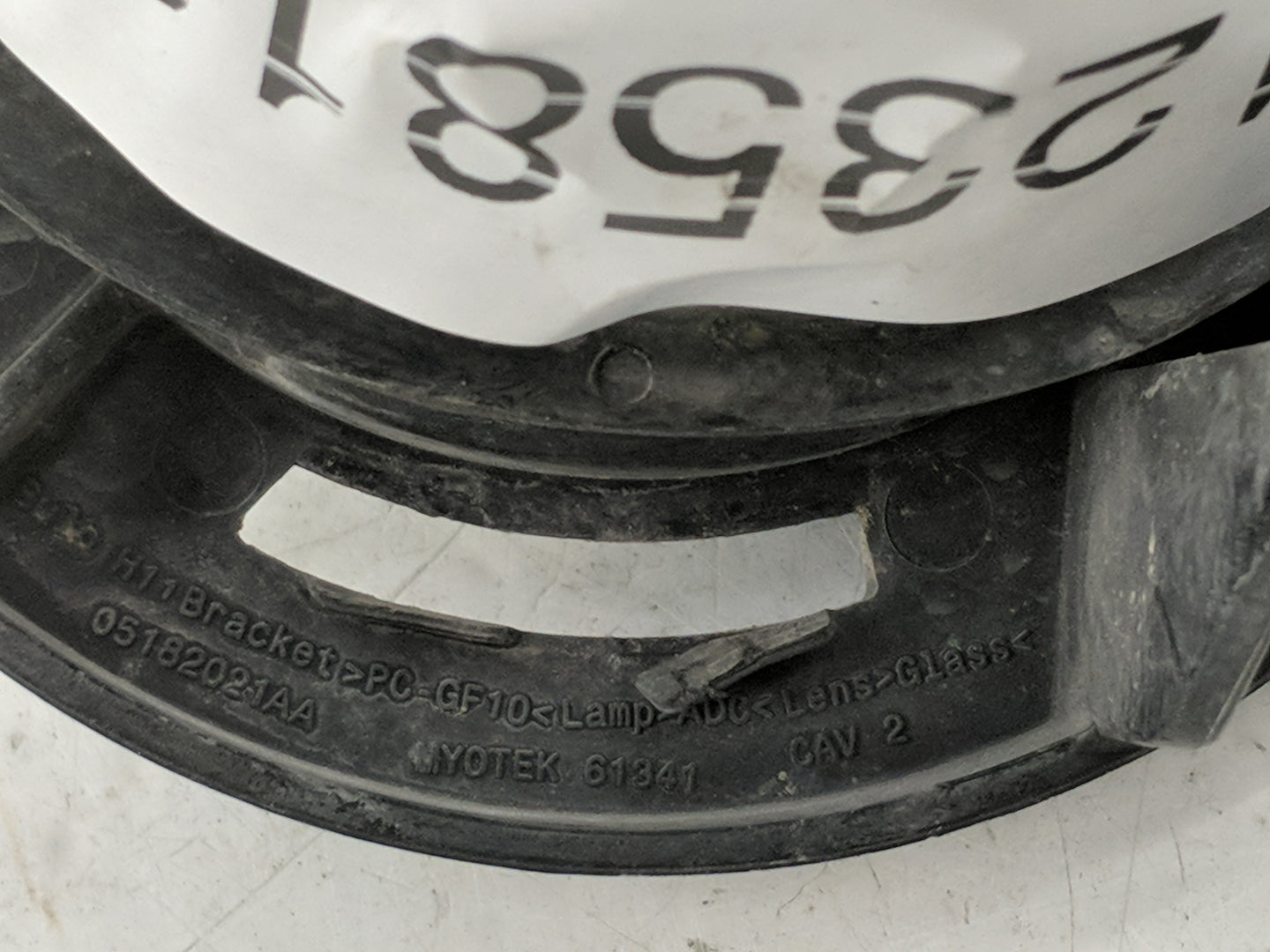 2011-2016 Chrysler Town & Country Passenger Right Oem Front Light Lamp - Oemusedautoparts1.com