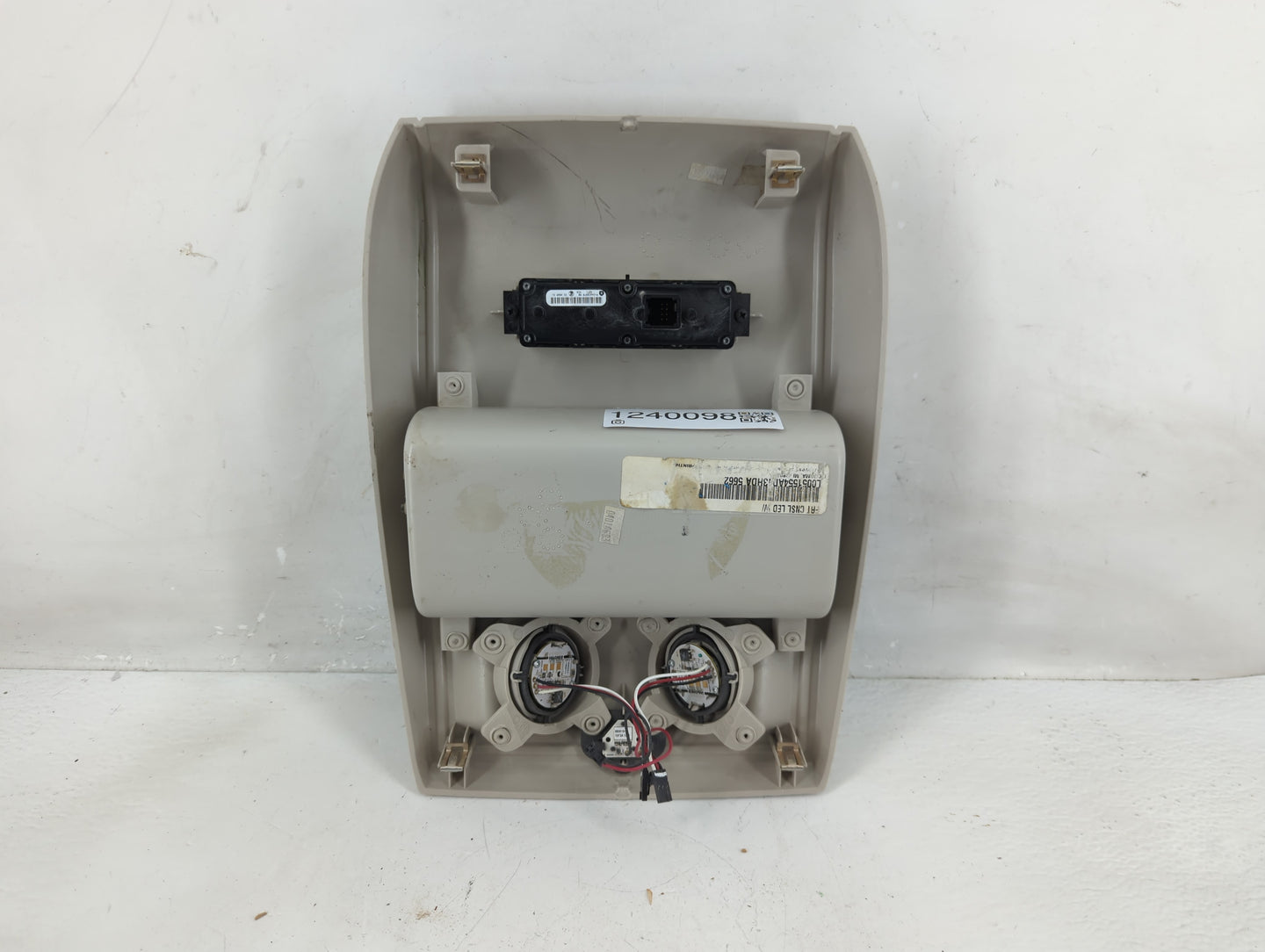 2011 Chrysler Town & Country Overhead Roof Console - Oemusedautoparts1.com