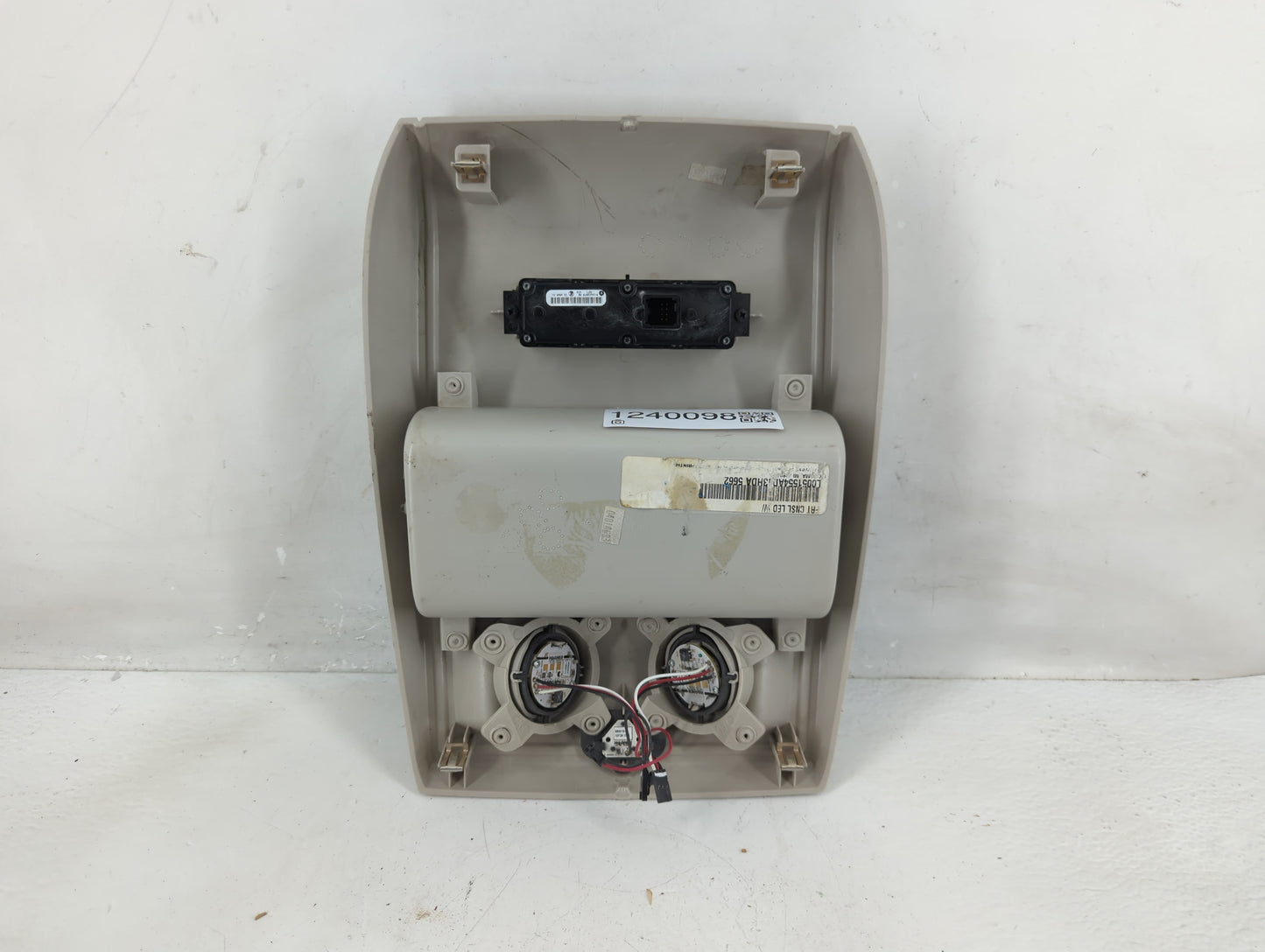 2011 Chrysler Town & Country Overhead Roof Console - Oemusedautoparts1.com