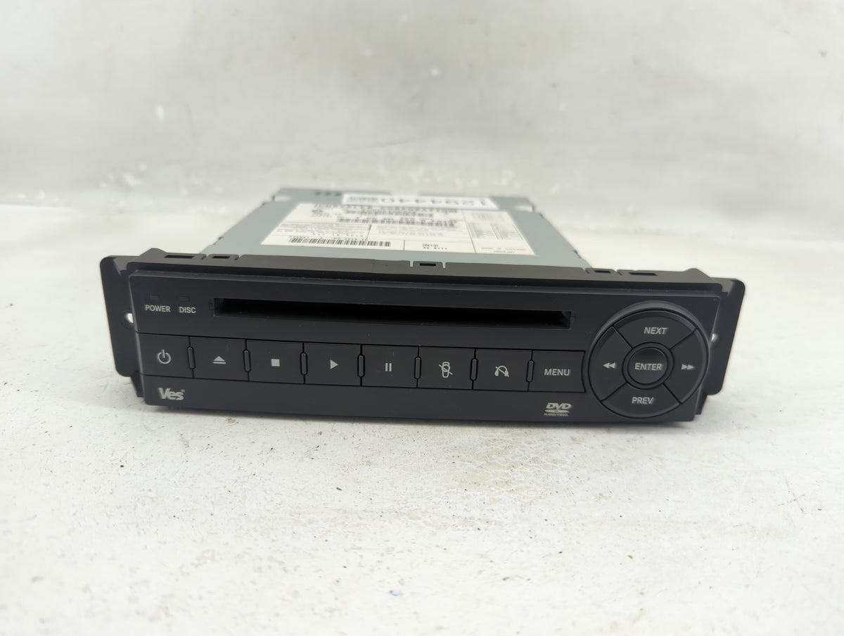 2008-2012 Chrysler Town & Country Information Radio Display Screen 1294440 - Oemusedautoparts1.com
