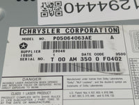 2008-2012 Chrysler Town & Country Information Display Screen - Oemusedautoparts1.com