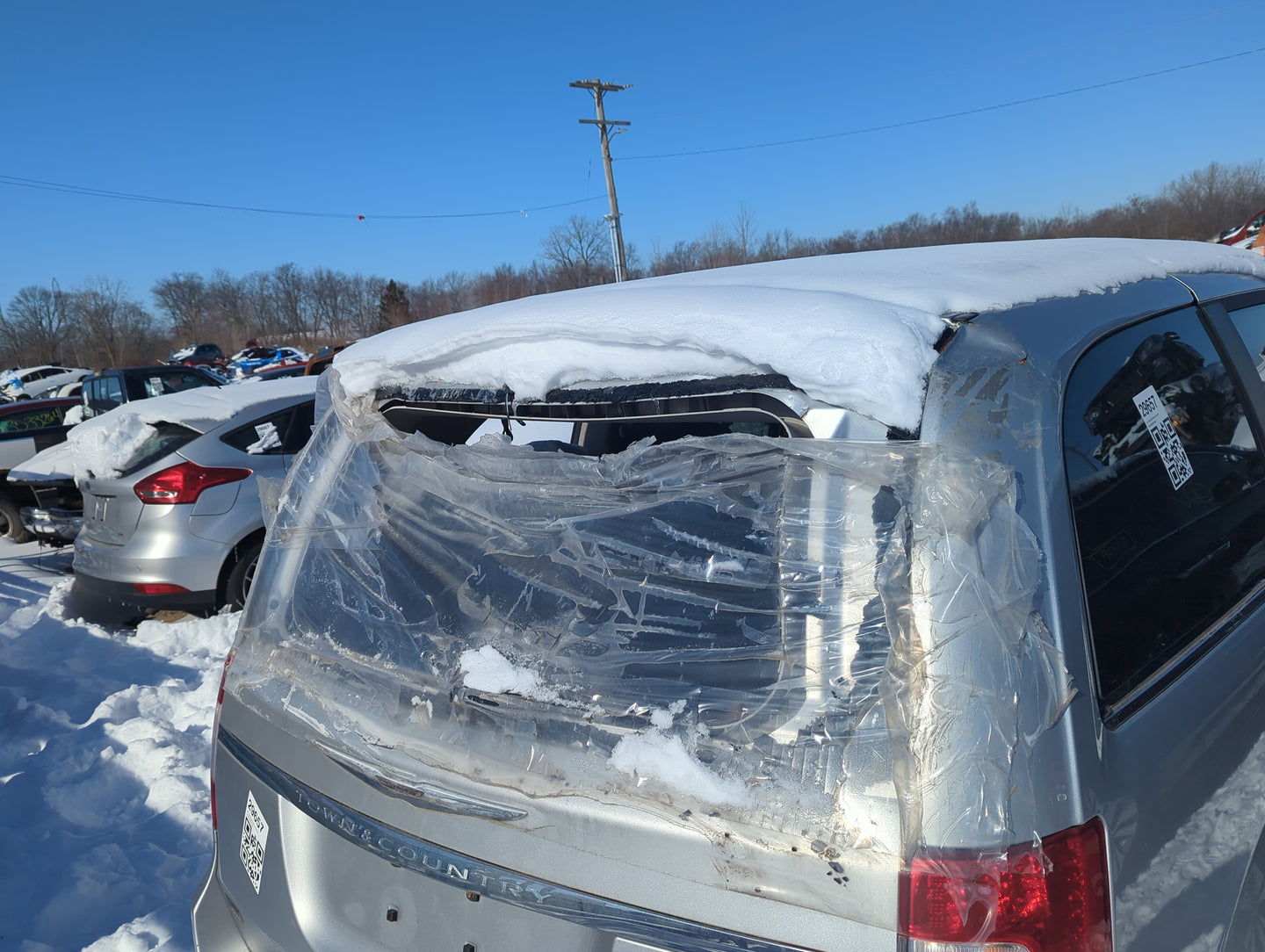 2011 Chrysler Town & Country Trunk/decklid/hatch/tailgate Oem - Oemusedautoparts1.com