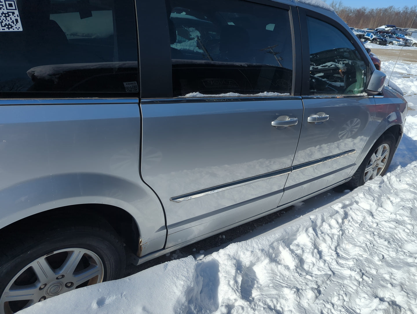 2011-2016 Chrysler Town & Country Passenger Rear Door Oem 1322805 - Oemusedautoparts1.com