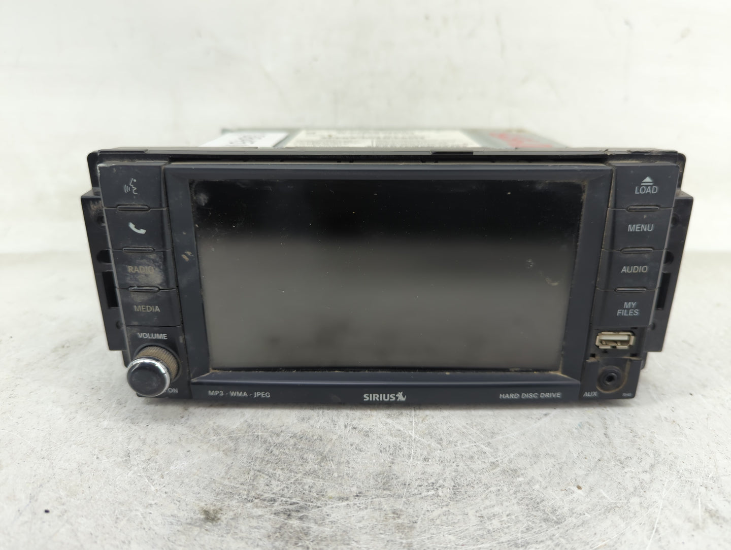 2011 Chrysler Town & Country Radio AM FM Cd Player Receiver Replacement P/N:05064829AG Fits OEM Used Auto Parts - Oemusedaut