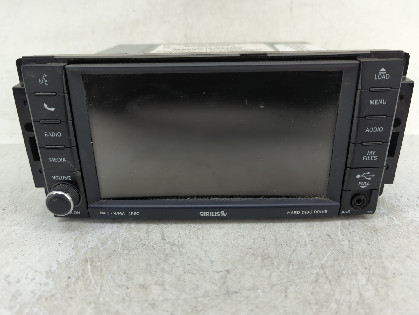 2011 Chrysler Town & Country Radio AM FM Cd Player Receiver Replacement P/N:05064829AH Fits OEM Used Auto Parts - Oemusedaut