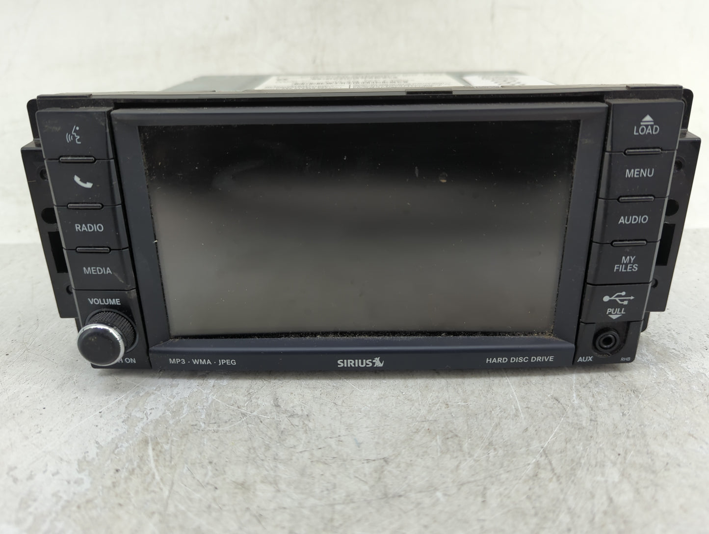 2011 Chrysler Town & Country Radio AM FM Cd Player Receiver Replacement P/N:05064829AH Fits OEM Used Auto Parts - Oemusedaut