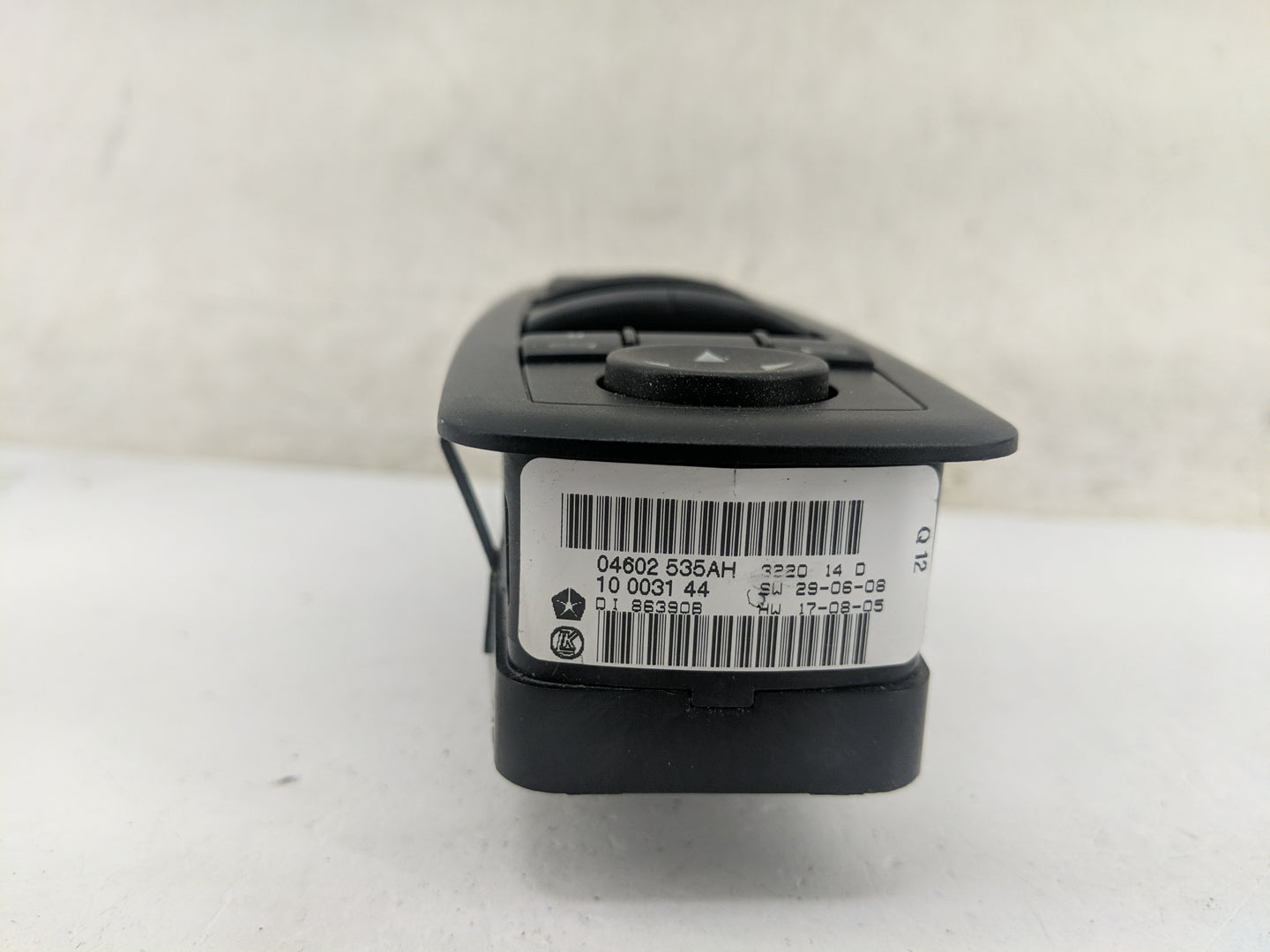 2008-2011 Chrysler Town & Country Master Power Window Switch Replacement Driver Side Left P/N:04602535AH Fits OEM Used Auto 