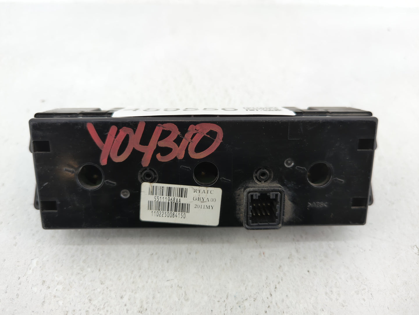 2011-2012 Chrysler Town & Country Climate Control Module Temperature AC/Heater Replacement P/N:P55111236AE 55111968AA Fits O