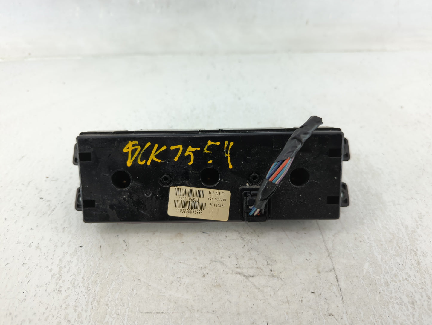 2011-2012 Chrysler Town & Country Climate Control Module Temperature AC/Heater Replacement P/N:55111968AA Fits Fits 2011 201
