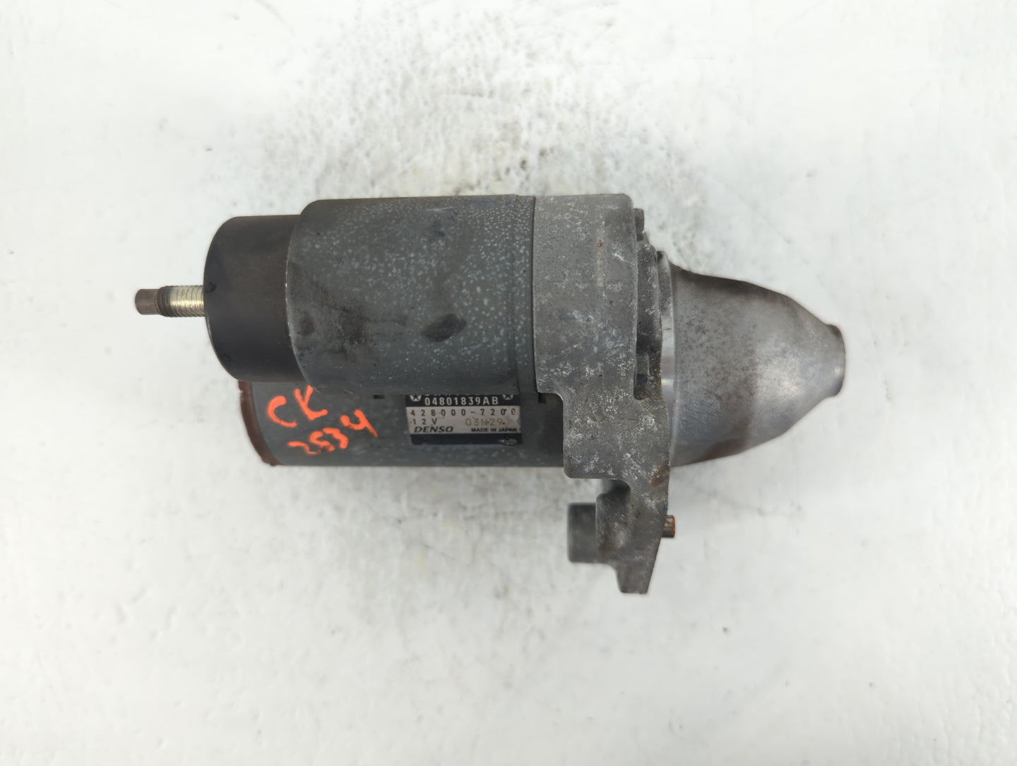 2011-2016 Chrysler Town & Country Car Starter Motor Solenoid OEM P/N:428000-7200 Fits OEM Used Auto Parts - Oemusedautoparts