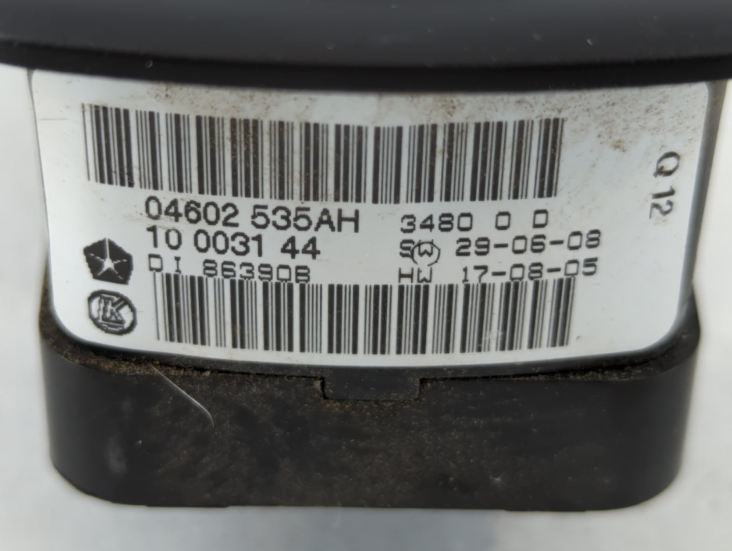 2008-2011 Chrysler Town & Country Master Power Window Switch Replacement Driver Side Left P/N:04602 535AH Fits OEM Used Auto