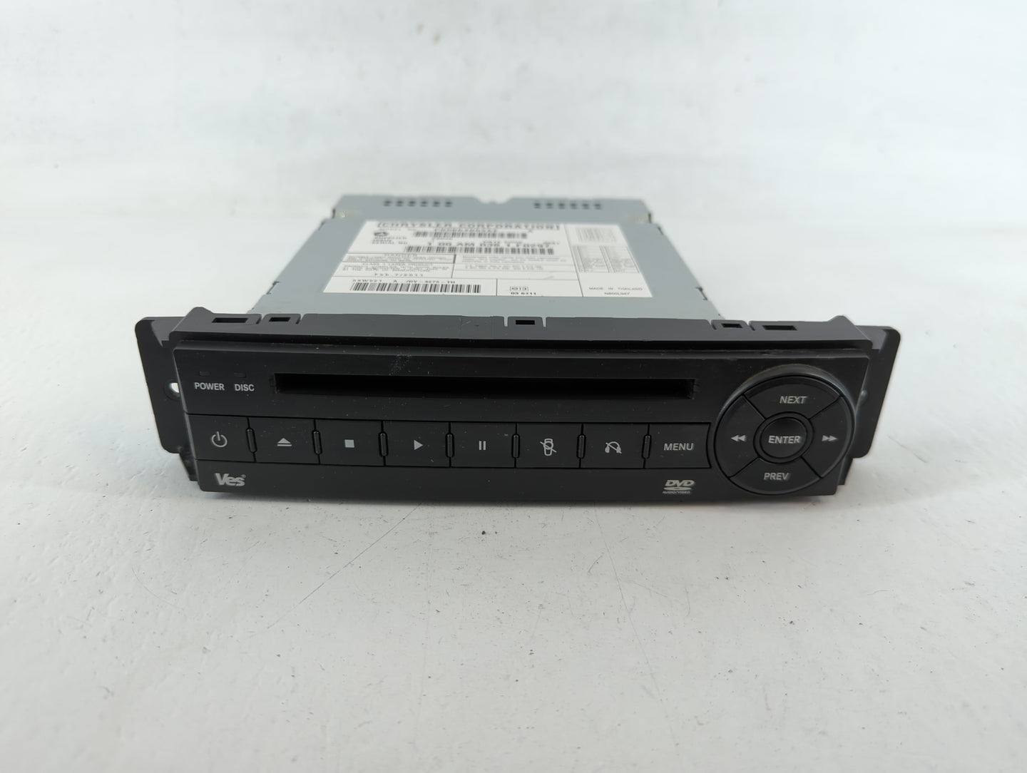 2009-2011 Chrysler Town & Country Radio AM FM Cd Player Receiver Replacement P/N:P05064063AE Fits Fits 2008 2009 2010 2011 O