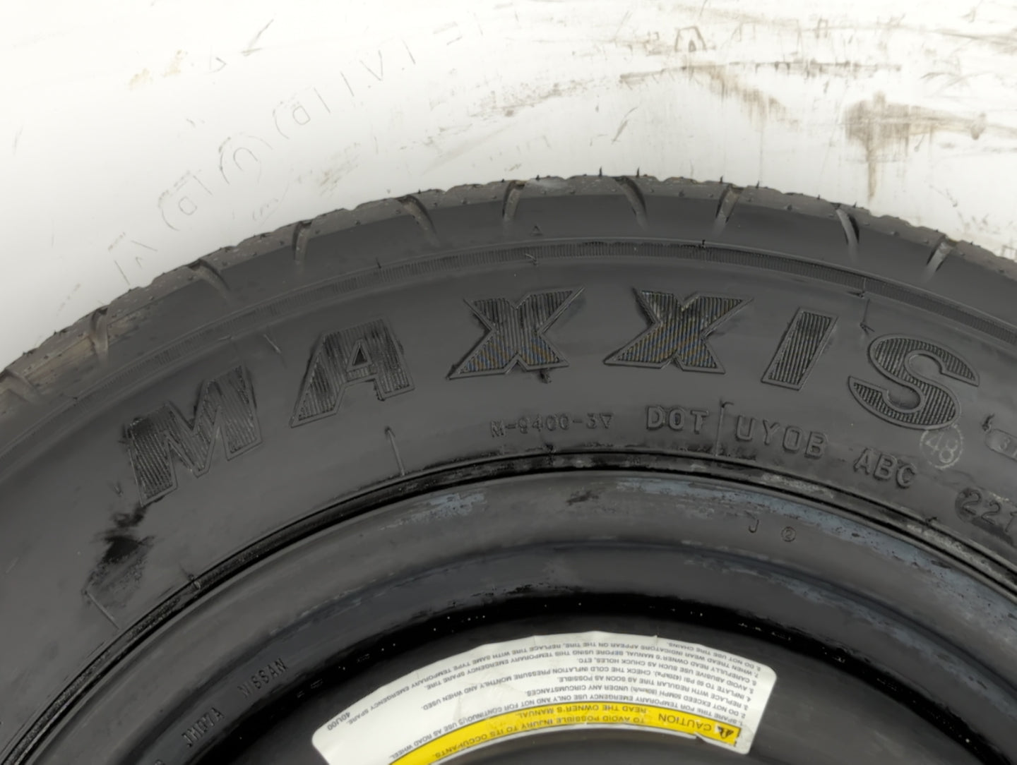 2008-2015 Chrysler Town & Country Spare Donut Tire Wheel Rim Oem - Oemusedautoparts1.com