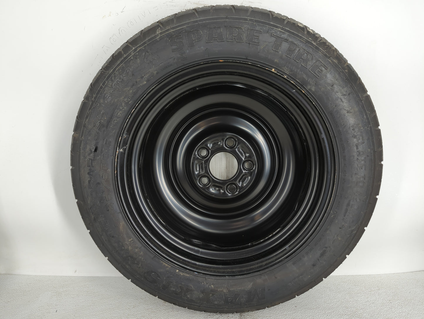 2008-2015 Chrysler Town & Country Spare Donut Tire Wheel Rim Oem - Oemusedautoparts1.com