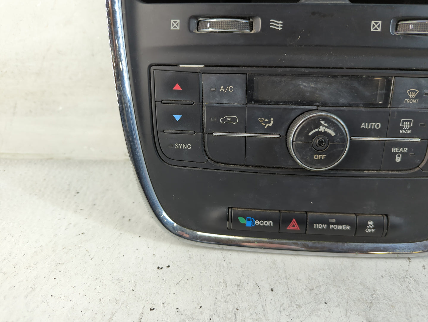 2011 Chrysler Town & Country Climate Control Module Temperature AC/Heater Replacement P/N:P55111236AE Fits OEM Used Auto Par