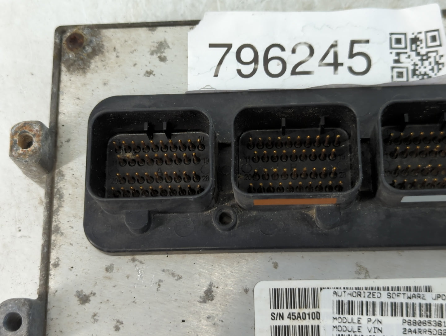 2011 Chrysler Town & Country PCM Engine Control Computer ECU ECM PCU OEM P/N:P68065361AI Fits OEM Used Auto Parts - Oemuseda