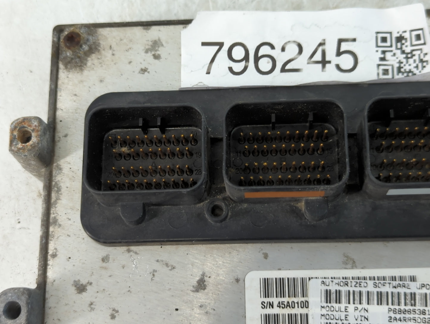 2011 Chrysler Town & Country PCM Engine Control Computer ECU ECM PCU OEM P/N:P68065361AI Fits OEM Used Auto Parts - Oemuseda