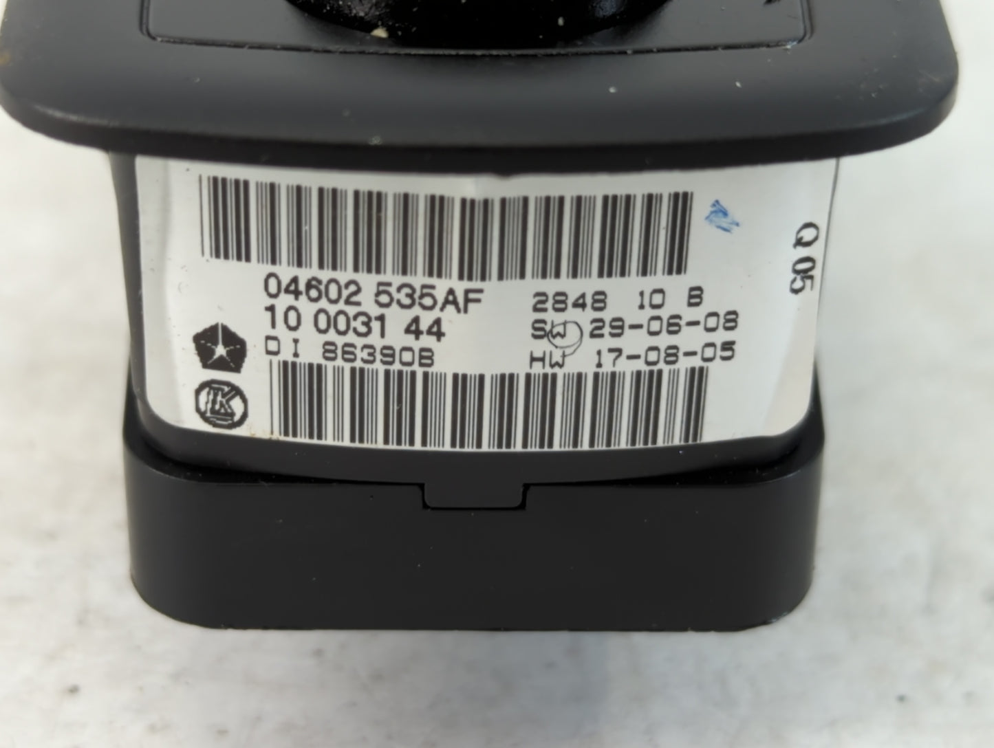 2008-2011 Chrysler Town & Country Master Power Window Switch Replacement Driver Side Left P/N:04602535AF Fits OEM Used Auto 
