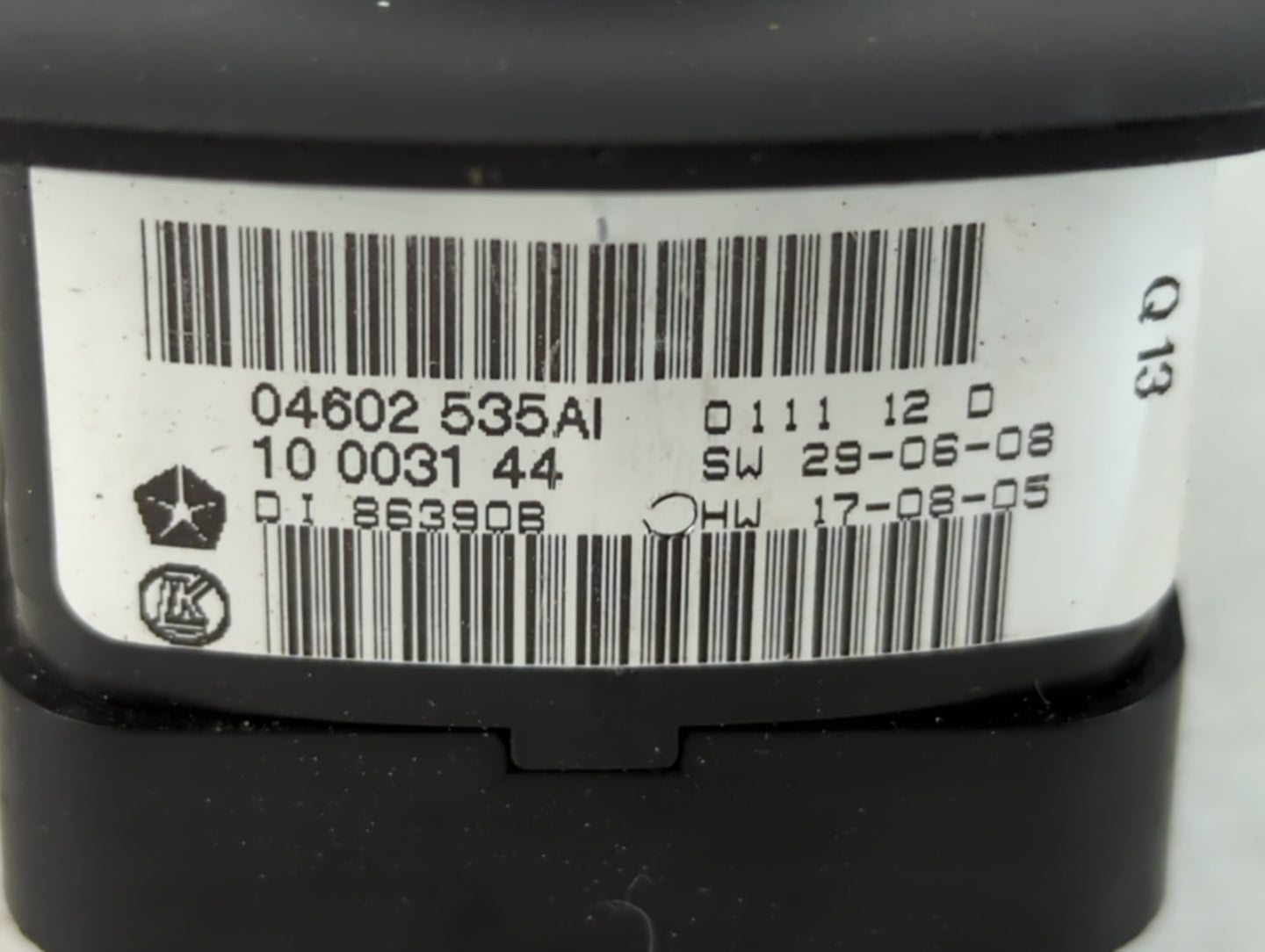 2008-2011 Chrysler Town & Country Master Power Window Switch Replacement Driver Side Left P/N:04602535AI Fits OEM Used Auto 