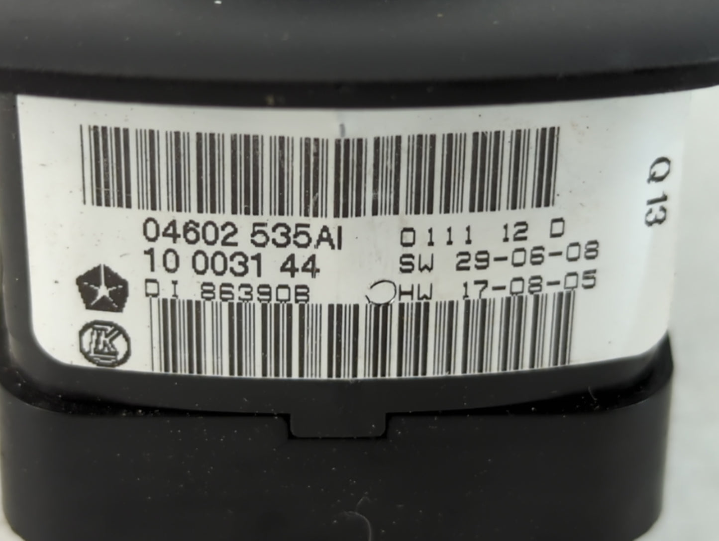 2008-2011 Chrysler Town & Country Master Power Window Switch Replacement Driver Side Left P/N:04602535AI Fits OEM Used Auto 
