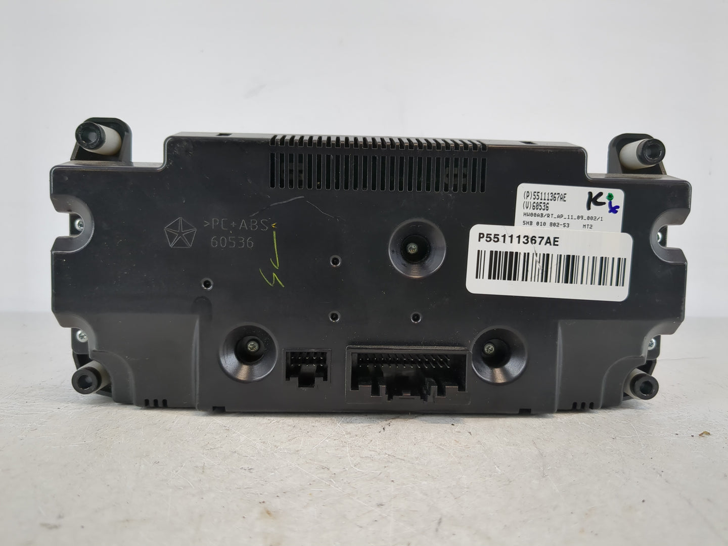 2011-2016 Chrysler Town & Country Climate Control Module Temperature AC/Heater Replacement Fits OEM Used Auto Parts - Oemuse