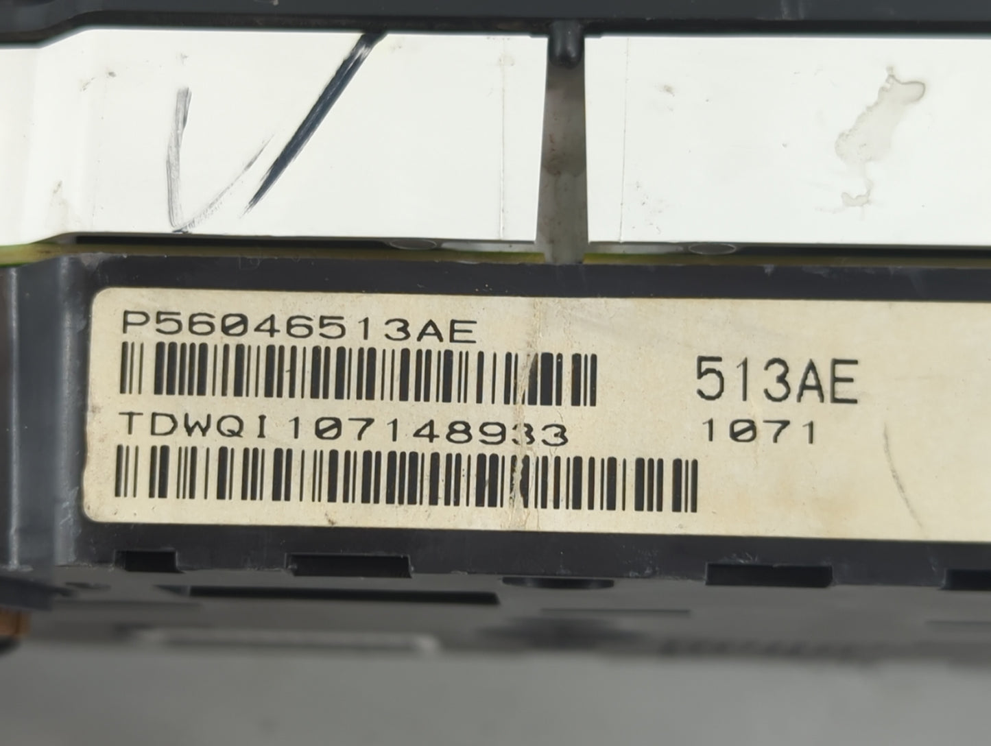 2011-2014 Dodge Avenger Instrument Cluster Speedometer Gauges P/N:P56046513AE Fits Fits 2011 2012 2013 2014 OEM Used Auto Pa