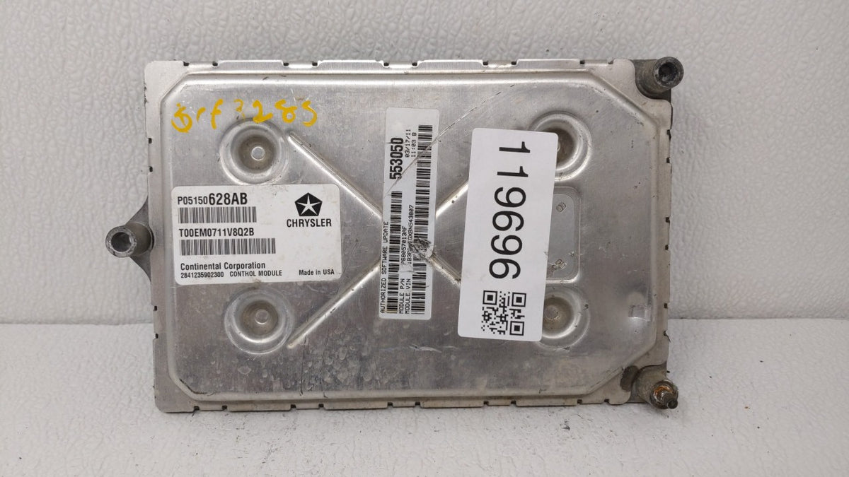 2011 Dodge Avenger PCM Engine Control Computer ECU ECM PCU OEM P/N:P05150628AB P68057013AF, P68057013AD OEM Used Auto Parts 