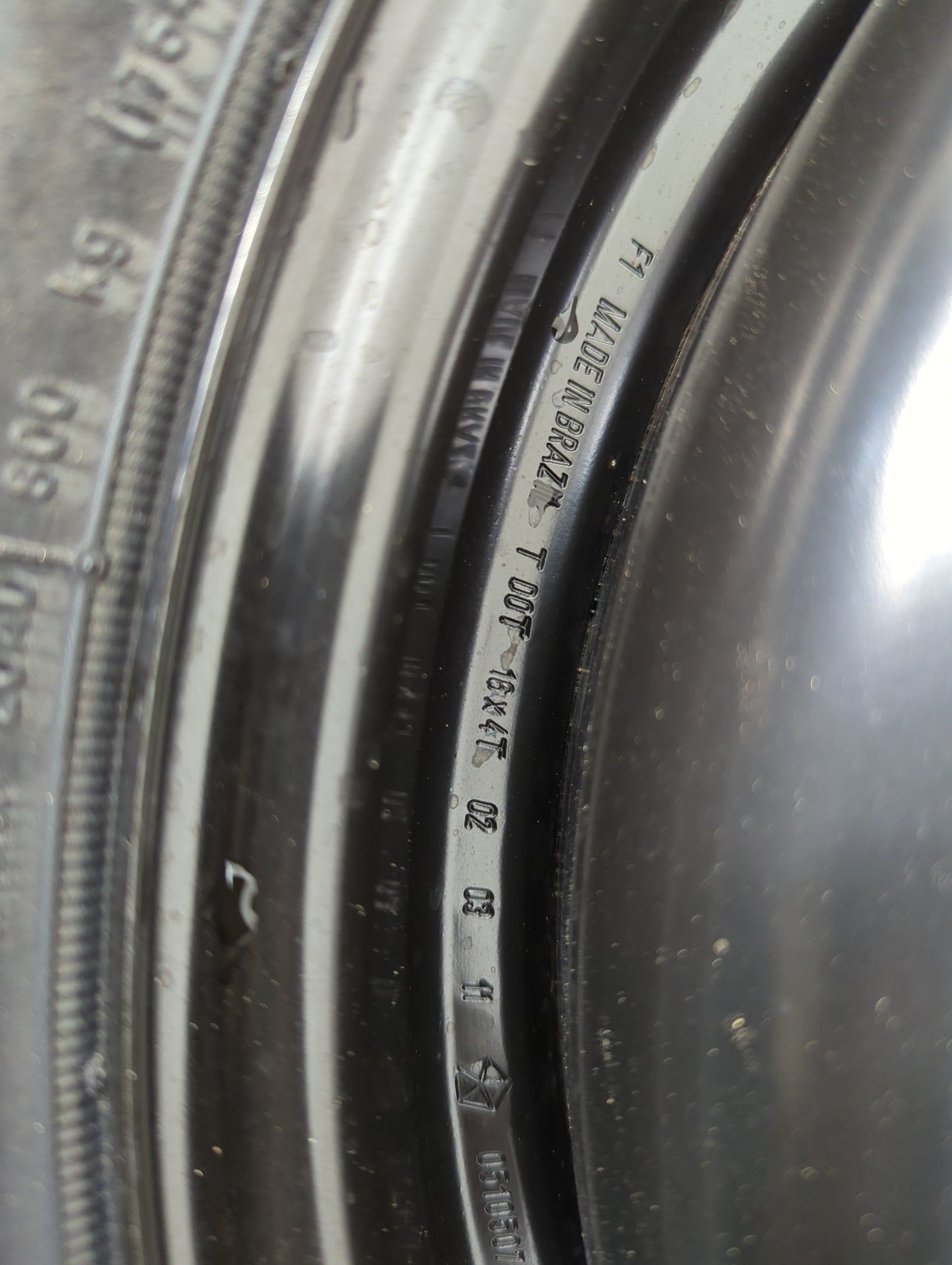 2008-2014 Dodge Avenger Spare Donut Tire Wheel Rim Oem 1253135 - Oemusedautoparts1.com