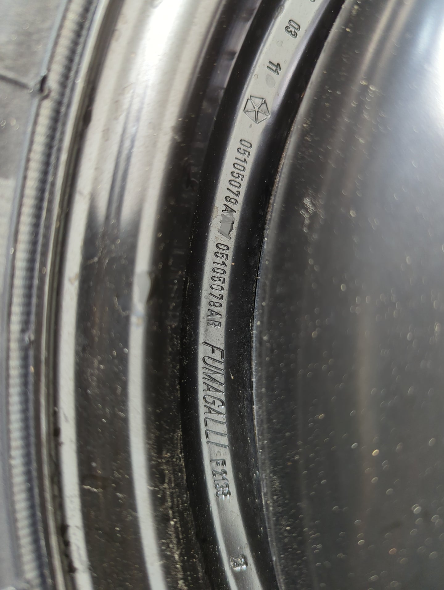 2008-2014 Dodge Avenger Spare Donut Tire Wheel Rim Oem 1253135 - Oemusedautoparts1.com